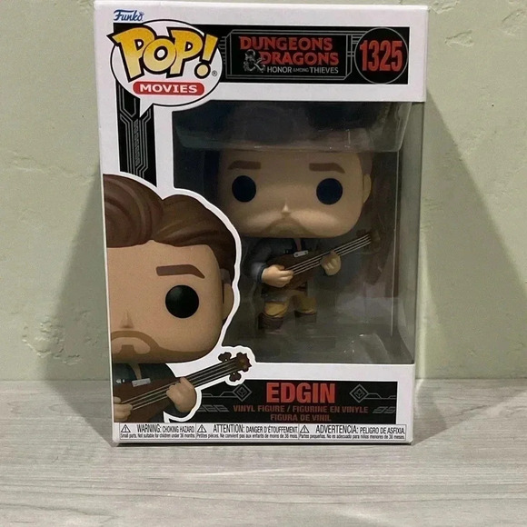Funko Pop! Movies - Dungeons & Dragons - Honor Among Thieves - Edgin #1325. NEW! - Picture 7 of 10